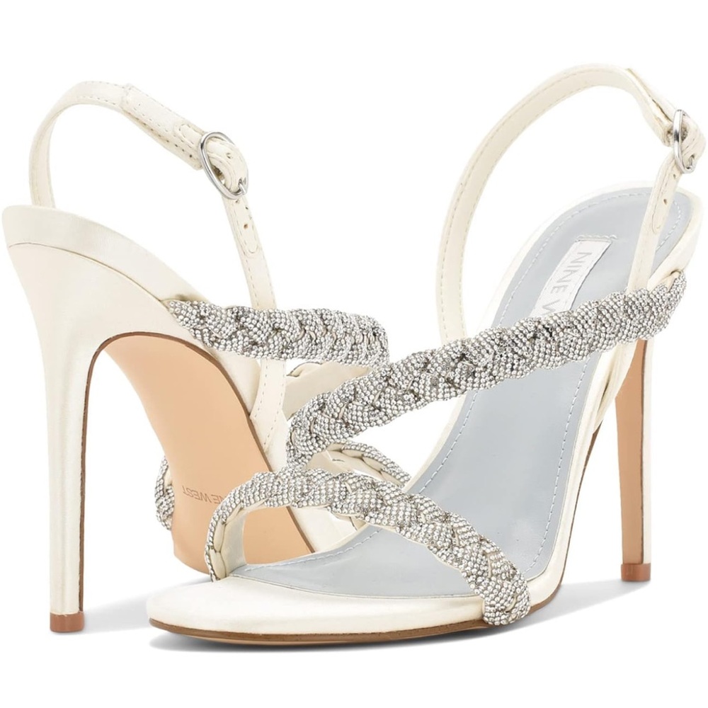 Nine West Tiff Ivory Heels bridal